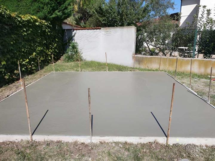 Pose de sol béton décoratif Auvergne-Rhône-Alpes